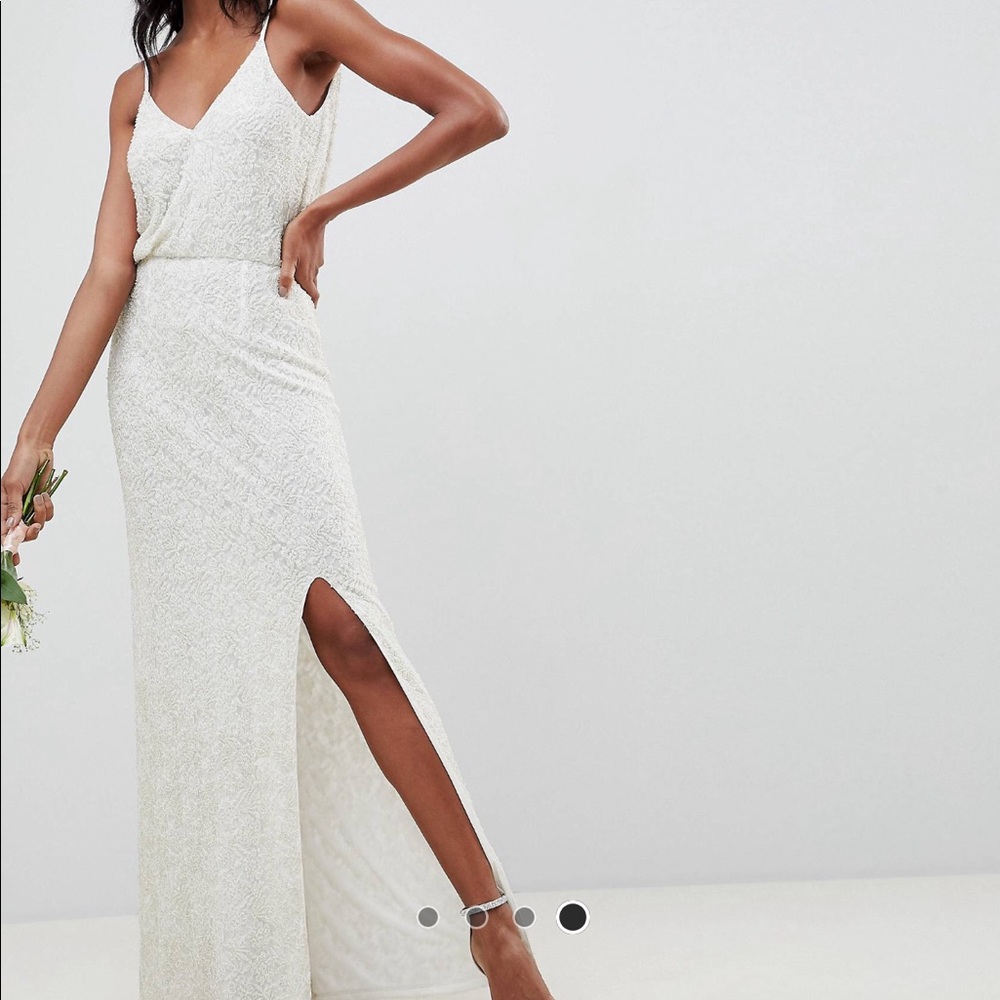 ASOS edition embellished long gown